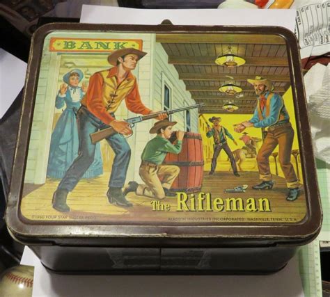 rifleman metal lunch box|The Rifleman Lunch Box for sale .